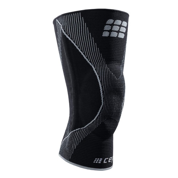 CEP - Ortho Knee Brace Unisex Knee Support for Meniscus and Patella in Black/Grey Size II