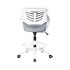 BOJUZIJA Tall Office Chair,Drafting Chair,Standing Computer Desk Chair with Foot