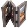 Frametory, Triple Hinged Picture Frame - Made to Display Pictures,
