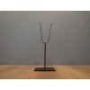Handmade 15"high "Y" Metal display Stand for tribal masks &