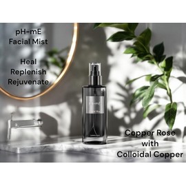 pH-mE Hydrating Face Mist, Copper Rose, Pure, Natural, Organic Ingredients Helps your Skin Reduce Wrinkles, Fine Lines, Inflammation, Acne, for Clear Beautiful Skin (2oz)