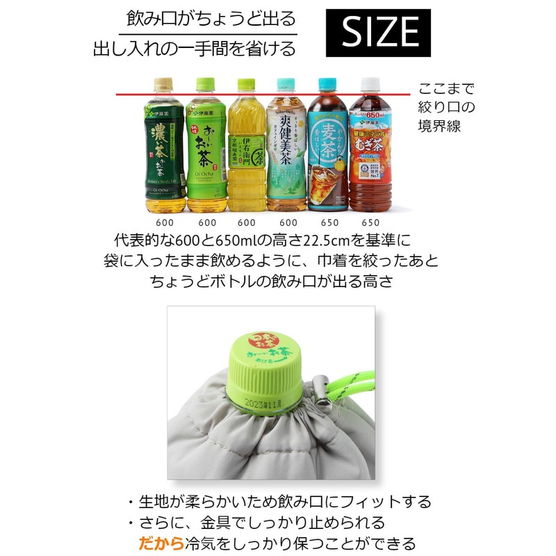 Lunchichi Pet Bottle Holder, Cold Insulation, 4 Layers for Professional