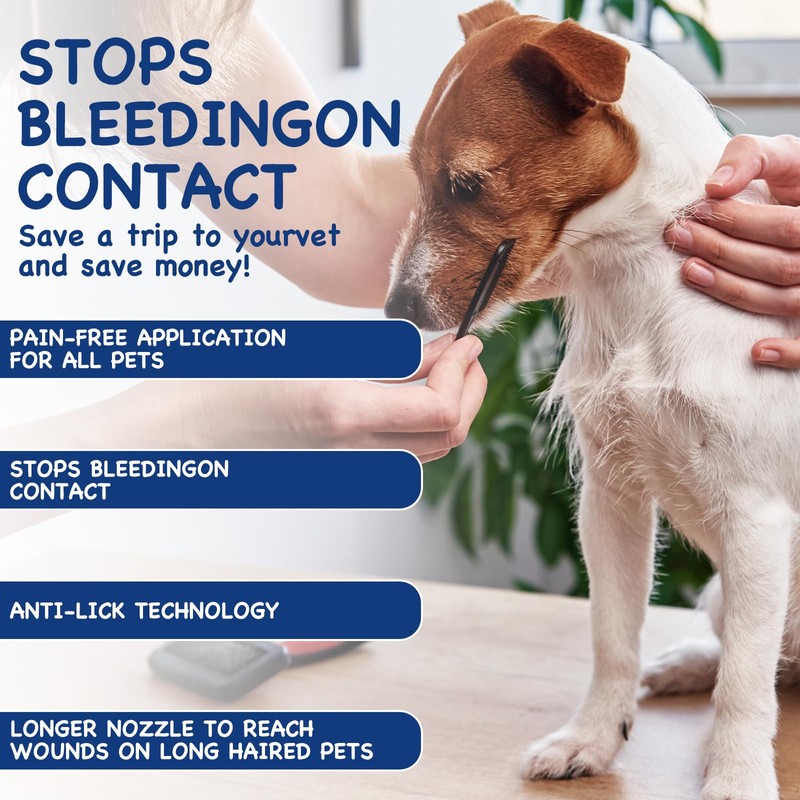 XdealCozyxc 2 Pcs Pet Wound Care Gel, Dog Leg Wound