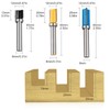 3 x 8 mm Shank Flush Cutter 8 mm Shank