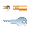 leisure MART Hitch Coupling Lock and Key Suitable for Trailers