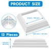 Canomo 4" x 4" Vinyl Post Skirts, Split Style Fence