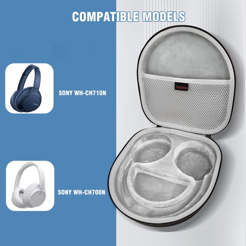 Hard Case for Sony WH-CH700N/WH-CH710N Headphones - Protective Travel Case