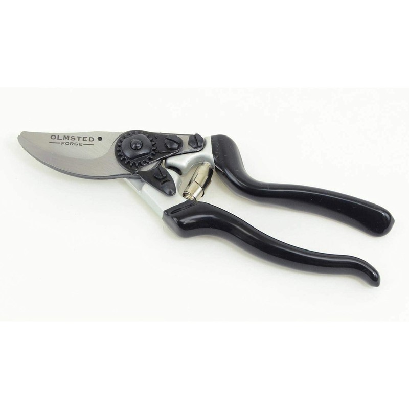 Olmsted Forge Hand Bypass Pruner with High Carbon Steel Blade