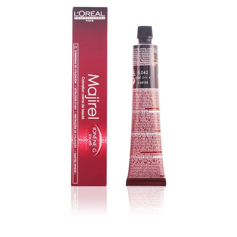 Majirel French Brown Permanent Hair Color # 5,042 Pack of 1x