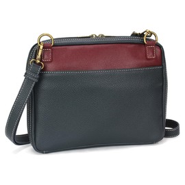 CHALA Companion Organizer Crossbody with Adjustable Strap and Built-In Wallet - Darling Cross - navy