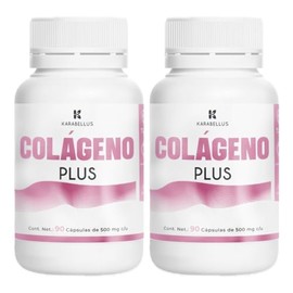 Karabellus Colágeno Duo Pack, 90 Cápsulas por Frasco (180 Cápsulas)