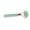 Housoutil Jade Roller Massager Jade Beauty Device Pink Crystal Jade