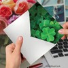 NobleWorks Lucky Clovers - St. Patrick's Day Greeting Card with