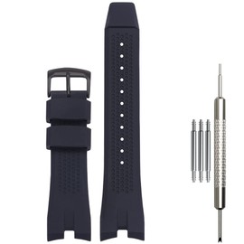 Rubber Strap compatible with Citizen AW1475 1476 1477 CA4154 4155 Men Eco-Drive Wristwatch replacement Silicone watchband