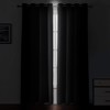 LEMOMO Blackout Curtains 52 x 84 inch Black Curtains Set