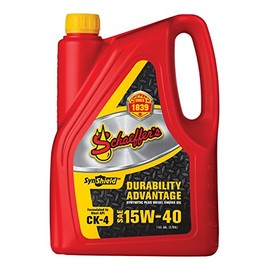 Schaeffer Manufacturing Co. 0700CK4-006S SynShield Durability Advantage 15W-40 Diesel Engine Oil, 1-Gallon Bottle