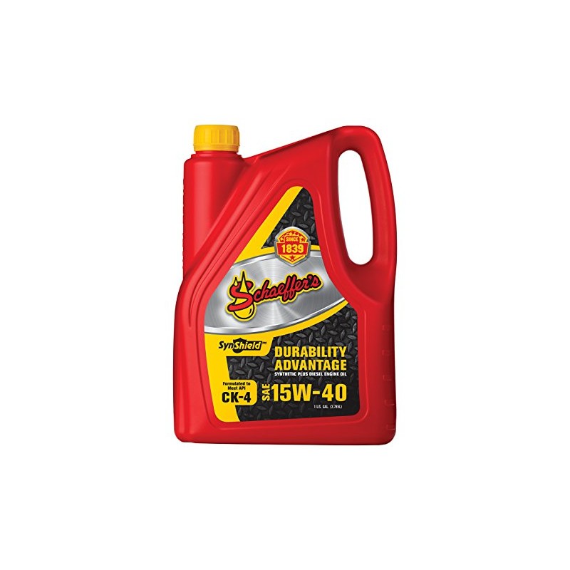 Schaeffer Manufacturing Co. 0700CK4-006S SynShield Durability Advantage 15W-40 Diesel Engine