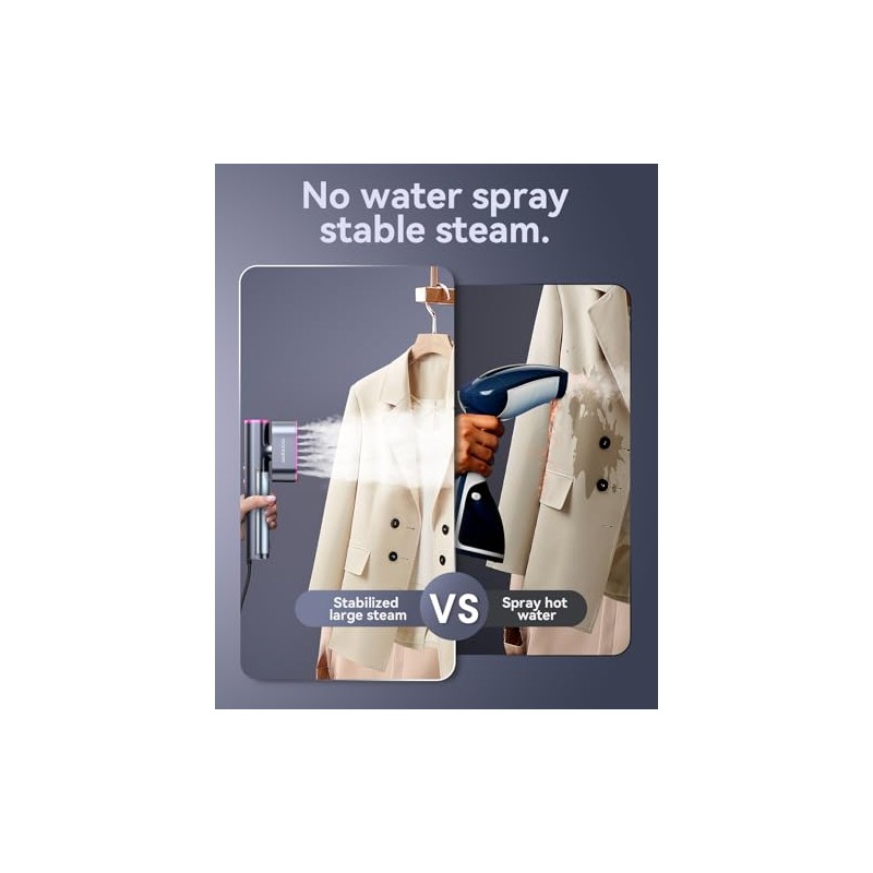 Jack & Rose Travel Steamer - 2 in 1 Handheld