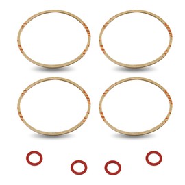 Pleoos 16010-883-015 Carburetor Bowl Gasket Kit Compatible with Honda Gcv160 Gcv190 G150 G200 G300 G400 Gc135 Gc160 Gc190 Carburetor Gasket (4 Pcs)