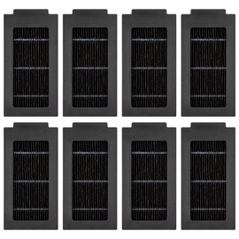 (8 Pack) T50 Omni Replacement Filters Compatible with ECOVACS DEEBOT T50 Omni/ T50 Pro Omni/ T30C Omni Robot Vacuum, Accessories Kit, Canister Filter, Vacuum Filter, Upright Filter
