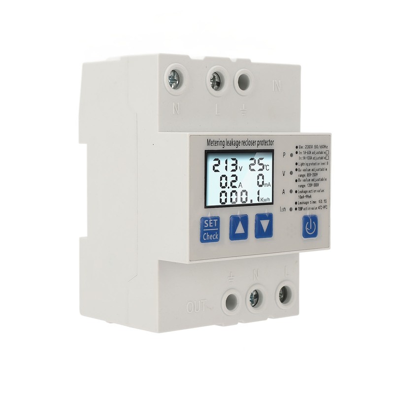Automatic Self Recovery Power Overvoltage Protector Over Under Voltage Protective