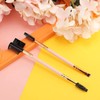 Eyebrow Brush and Comb Set, 2Pcs Eye Duo Brow Brush,