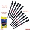 OMEGA Plus 925 Ballpoint Pens, BLACK, Fine Point (0.7 mm),