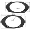 tomzz Audio 2815-003 Speaker Rings Adapter Brackets Compatible with Ford