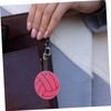 Outanaya 6pcs Reflective Volleyball Keychain Versatile Pendant for Backpacks Gym