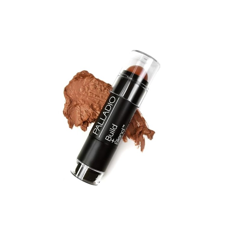 Palladio para contornear BUILD + BLEND, maquillaje facial para un