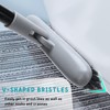 Grout Brush with Long Handle, 49'' Tile Cleaner Tool for