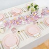 MDSTBN Pink Eucalyptus Garland with Lights, 6FT Spring Garland Faux