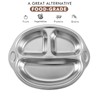 Stainless Steel Baby Suction Plates: Divided Plates Designed for Babies