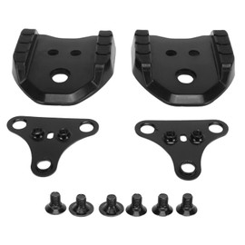Focket Juego de calas para Zapatillas de Ciclismo, Juego de calas para Pedales automáticos y Zapatillas de Ciclismo, Adaptador convertidor para Pedales de Bicicleta