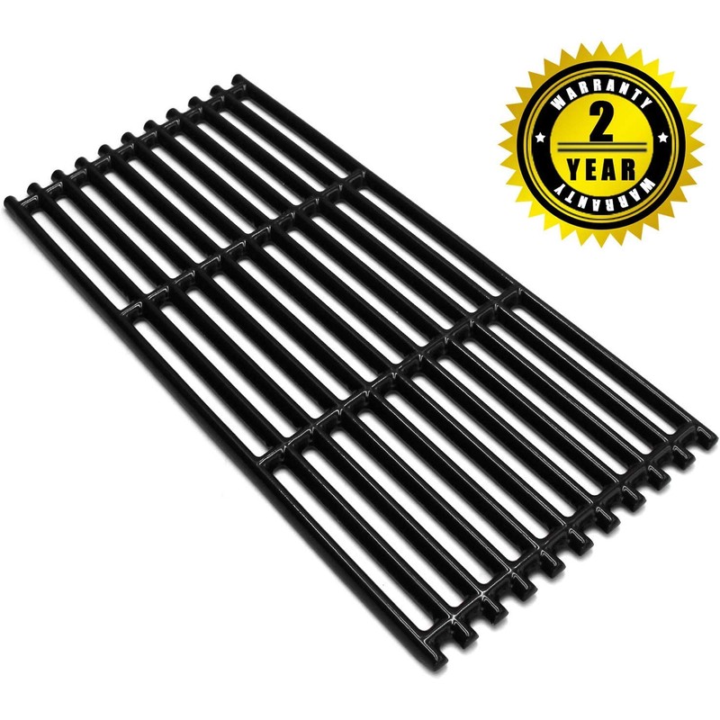Hongso 18 1/4 Inch Porcelain Cast Iron Cooking Grates for