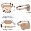 UTO Fanny Pack for Women Men Belt Bag Waterproof Waist