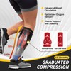 CAMBIVO 2 Pairs Compression Socks for Women and Men(15-20 mmHg),