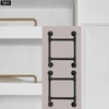 2-Step Wall/Floor Mounted Ladder – Heavy Duty Metal Bed Ladder