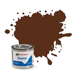Humbrol AA1732 14ml No. 1 Tinlet Enamel Paint 160 (German Cam Red/ Brown Matt)