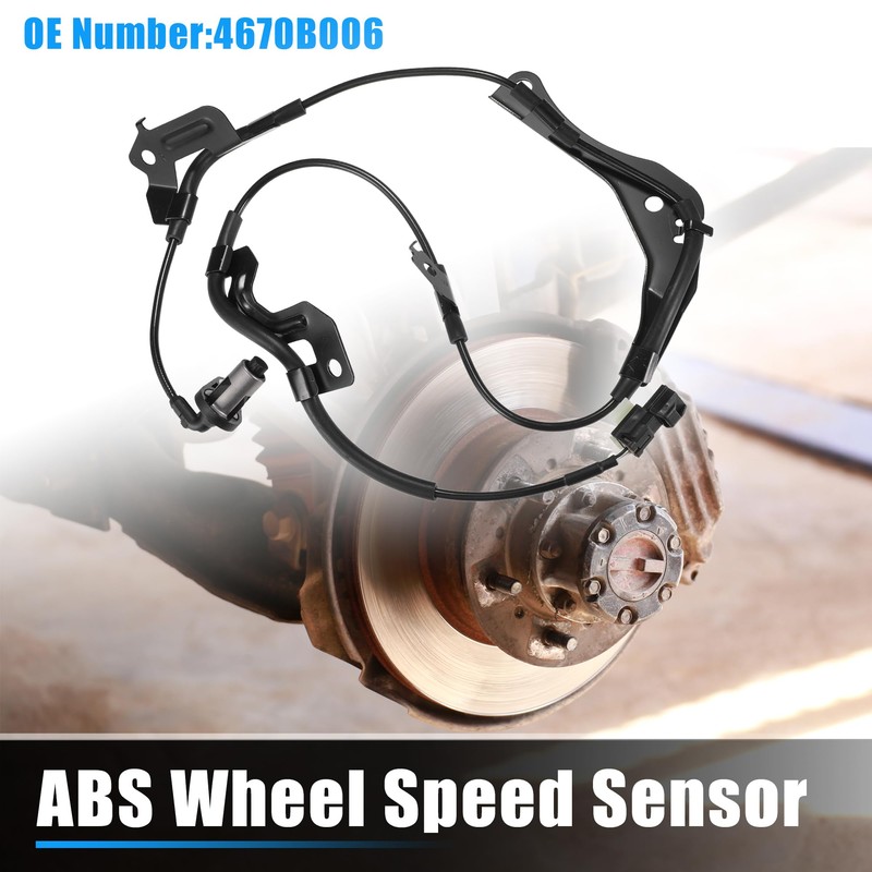 X AUTOHAUX 1 Pcs Front Right ABS Wheel Speed Sensor