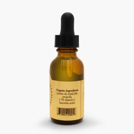 Hive & Body Vitamin C Facial Serum with Royal Jelly, Jojoba Oil, and Propolis Locally Sourced by California Family Owned Bee Farmers with All Natural Ingredients 1 fl oz