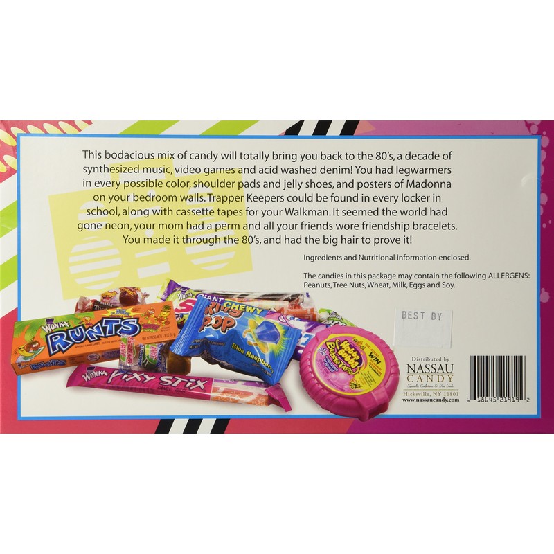1980's Retro Candy Gift Box-Decade Box Gift Basket - Classic