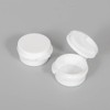 20 Pcs 5g Plastic Lotion Cream Jars Travel Cosmetic Powder