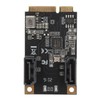 Mini PCi E to 2 Port SATA Expansion Card 6Gbps