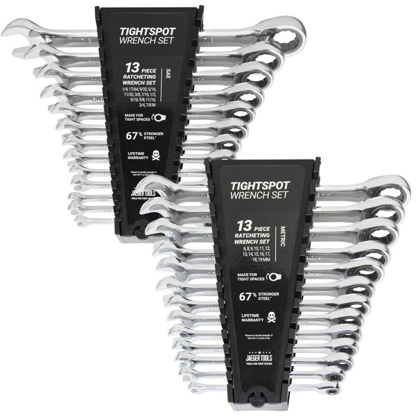 Jaeger 26pc IN/MM TIGHTSPOT Ratcheting Wrench Set - MASTER SET