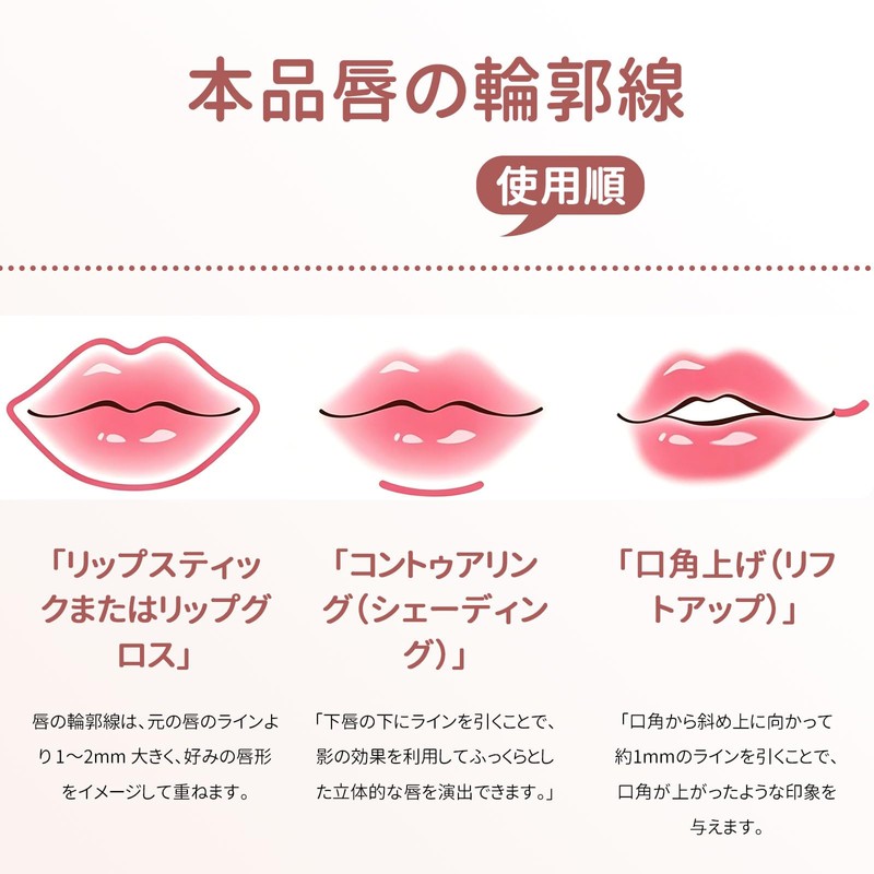 MAVENI Lip Liner No Dropping Multi 4 in 1 Lip