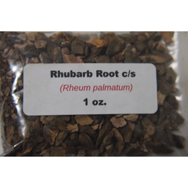 Unbranded 1 oz. Rhubarb Root C/S (Rheum palmatum)