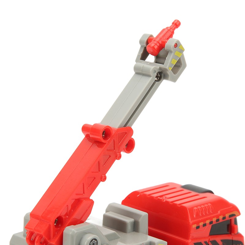 1:43 RC Fire Truck Toy Ladder Full Functional Lighting Plastic