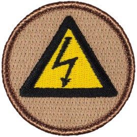 Awesome Boy Scout Patches- High Voltage Patrol! (#462)