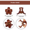 24 PCS Flower Claw Clips Non-Slip Hair Barrettes Mini Hair